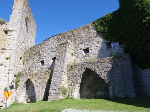 Visby city wall/fortress.